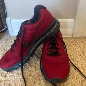 Red/Maroon Nike Shoes